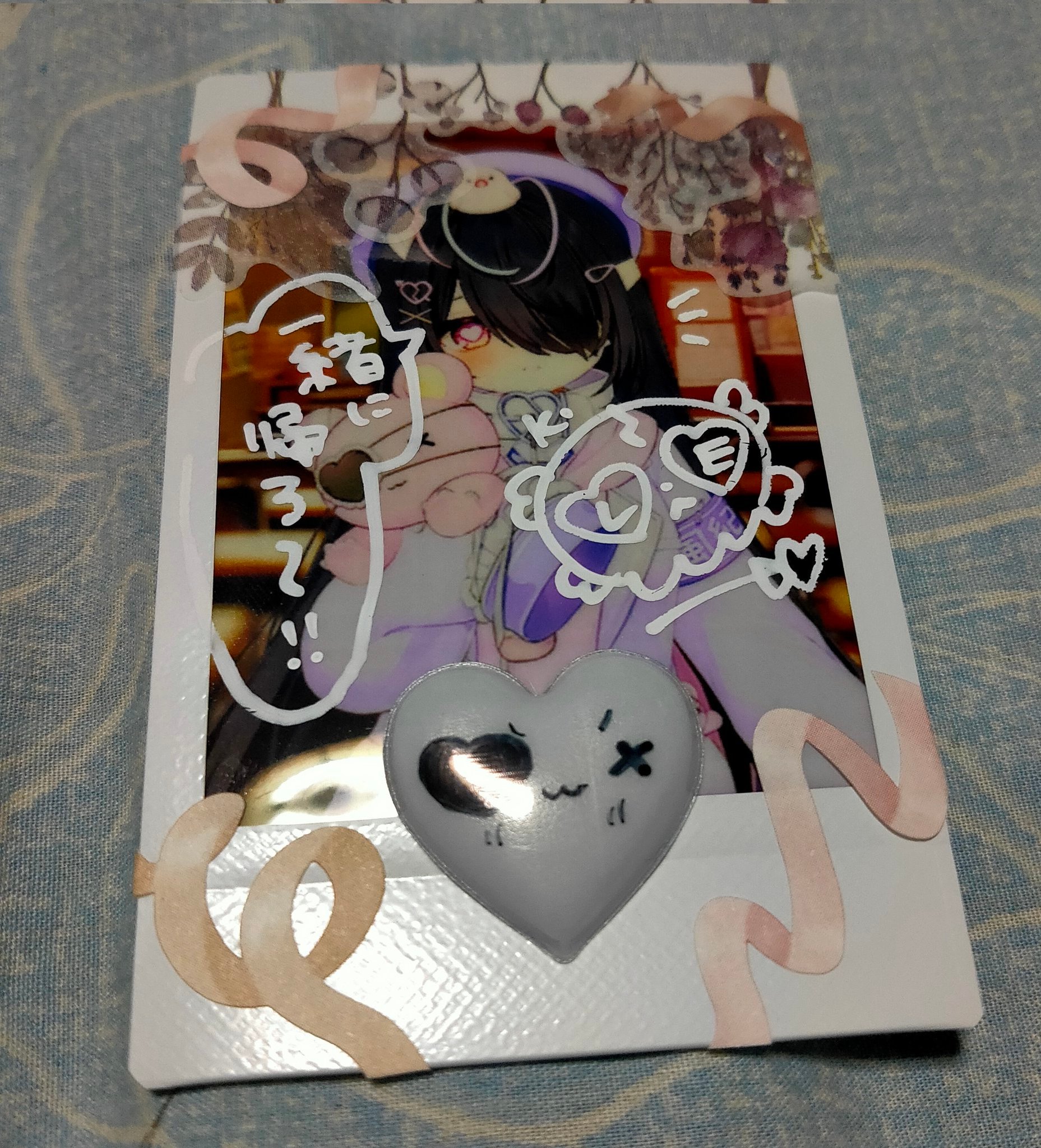 ゆうにゃん白猫チェキセット 二哈和他的白猫师尊 には チェキ3点セット 琴意弦音 一伞尘缘