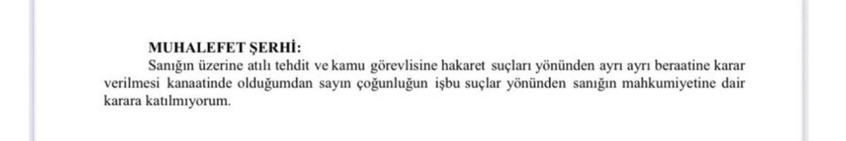 Ekrem İmamoğlu’nun İstanbul Başsavcısı Akın Gürlek ile olan ‘Başsavcıyı tehdit’ davasında İmamoğlu için “tüm suçlardan beraat etmeli” şerhini koyan üye hakimin görev yeri değişti. 

14. Ağır Ceza Mahkemesi hâkimi, 45. İş Mahkemesi hakimliğine görevlendirildi.
