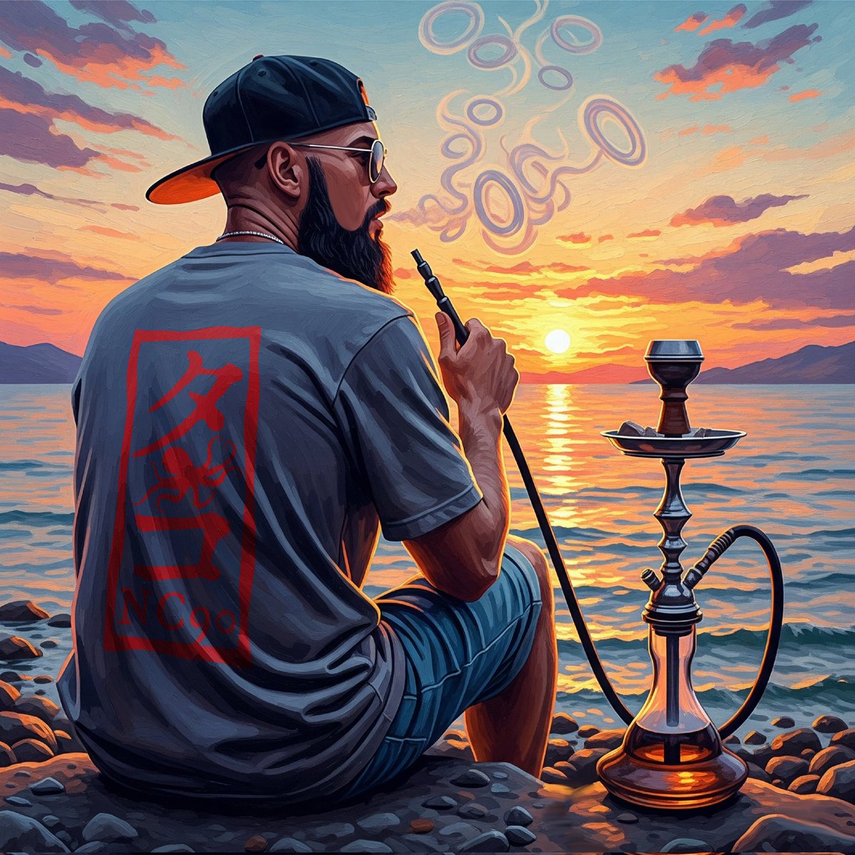 Avevo con me tutto quello che mi serviva una panacea per la vita , io il mare i miei pensieri e la mia pipa....Cit NC90 💨🔥🖌🎨💻🖱

Immagine generata con le AI successivamente rieditata con <a href="/Photoshop/">Adobe Photoshop</a> 

#aiartcommunity #aiartworks #aigeneratedart #aiartist #aiart #photoshop