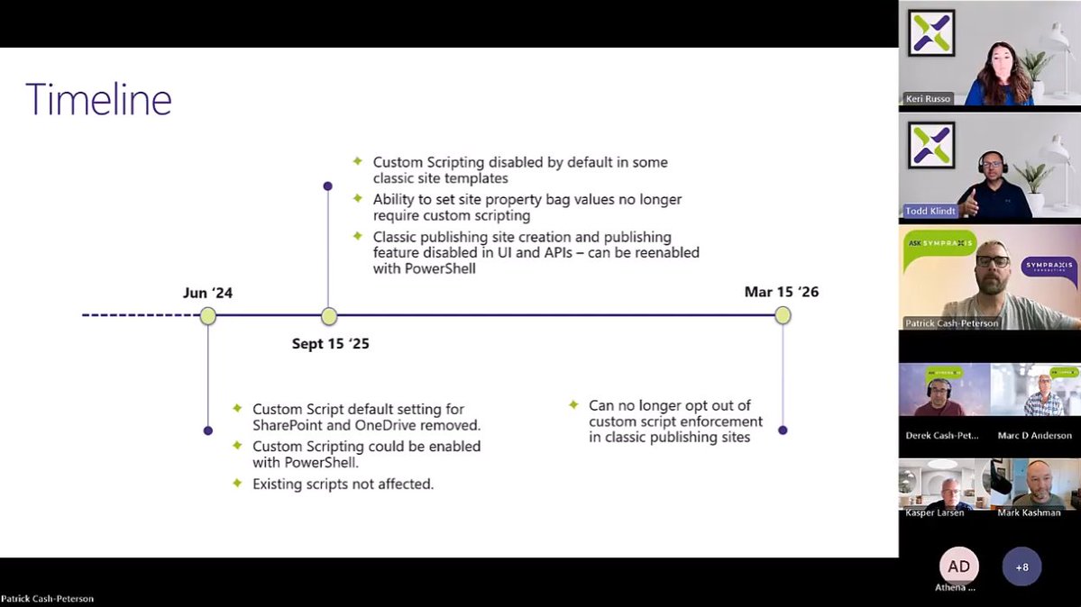 Mark Ka$hman ๐ง๐ปโโ๏ธ (@mkashman) on Twitter photo NOW ON DEMAND | #SharePoint "Classic Publishing Site Creation Retirement" #AskSympraxis - one part tutorial, one part "how to prepare."
Discover what is being retired, expected timeline, and what you should use going forward.
Watch now ๐บ youtube.com/watch?v=L12ki0โฆ <a href="/SympraxisC/">Sympraxis Consulting</a> NOW ON DEMAND | #SharePoint "Classic Publishing Site Creation Retirement" #AskSympraxis - one part tutorial, one part "how to prepare."
Discover what is being retired, expected timeline, and what you should use going forward.
Watch now ๐บ youtube.com/watch?v=L12ki0โฆ <a href="/SympraxisC/">Sympraxis Consulting</a>