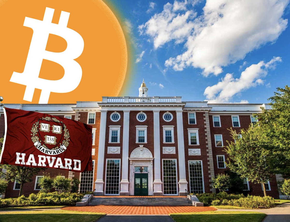 🇺🇸 HARVARD JUST BOUGHT $120 MILLION IN #BITCOIN ETF's

THE ORANGE WAVE IS UNSTOPPABLE  🚀