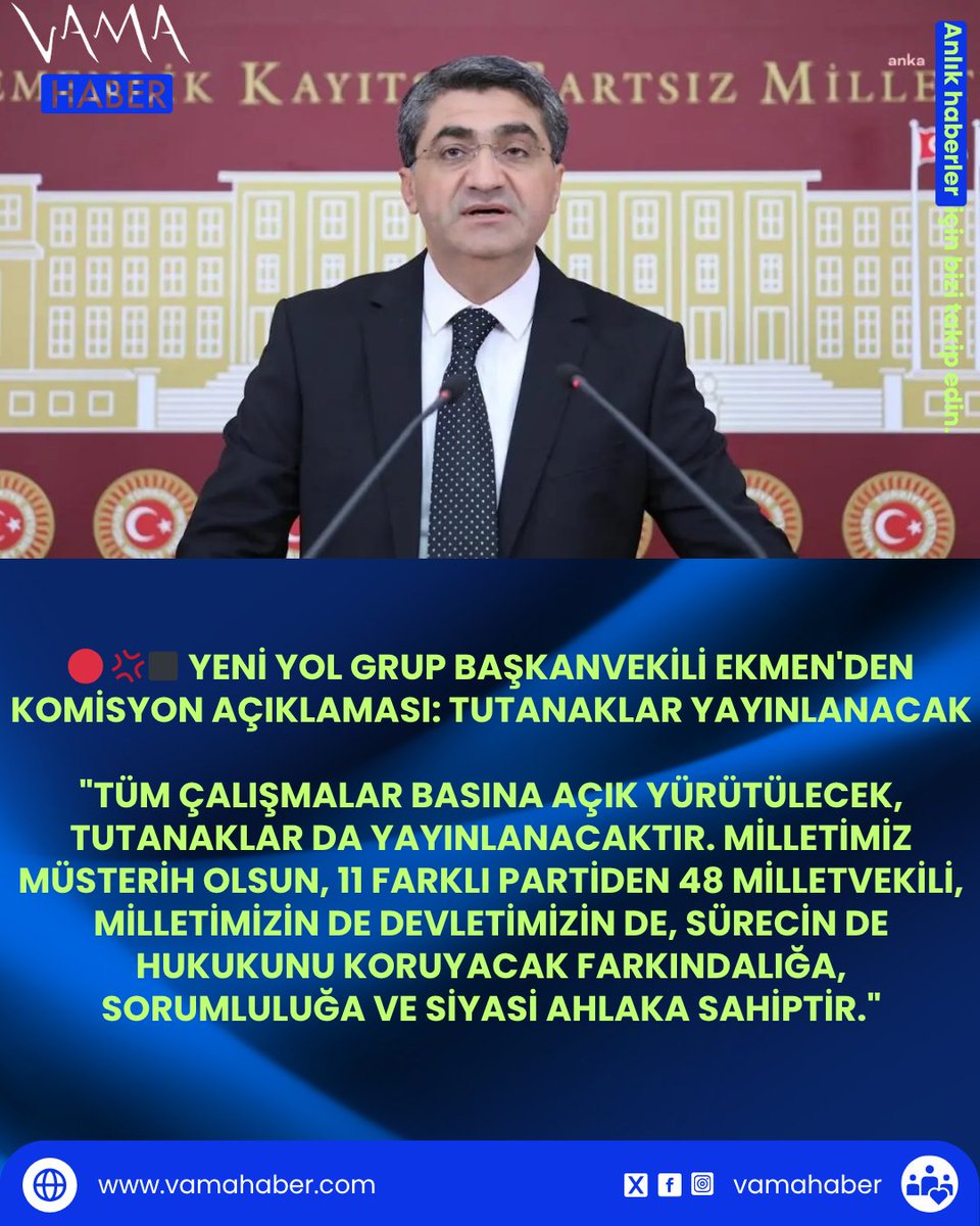 vamahaber's tweet image. #vamahaber #yeniyol #yeniyolpartisi #milletvekili