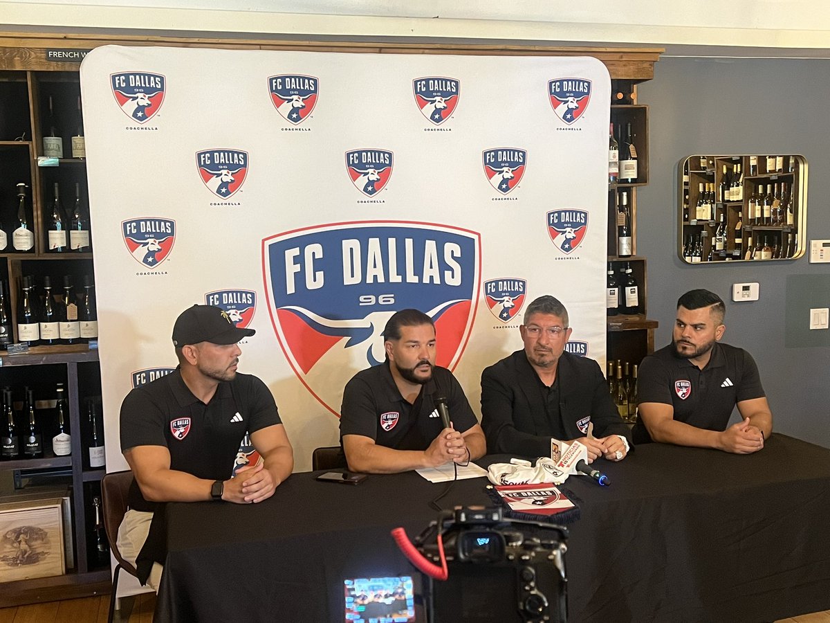 Tim O’Brien (@timobrientv) on Twitter photo Exciting day in the Coachella Valley for Coachella Valley FC. Management and coaches announcing the partnership with <a href="/FCDallas/">FC Dallas</a> — more tonight at 5 and 6 on <a href="/NBCPalmSprings/">NBC Palm Springs</a> <a href="/caitlynkern/">Caitlyn Kelley</a> Exciting day in the Coachella Valley for Coachella Valley FC. Management and coaches announcing the partnership with <a href="/FCDallas/">FC Dallas</a> — more tonight at 5 and 6 on <a href="/NBCPalmSprings/">NBC Palm Springs</a> <a href="/caitlynkern/">Caitlyn Kelley</a>