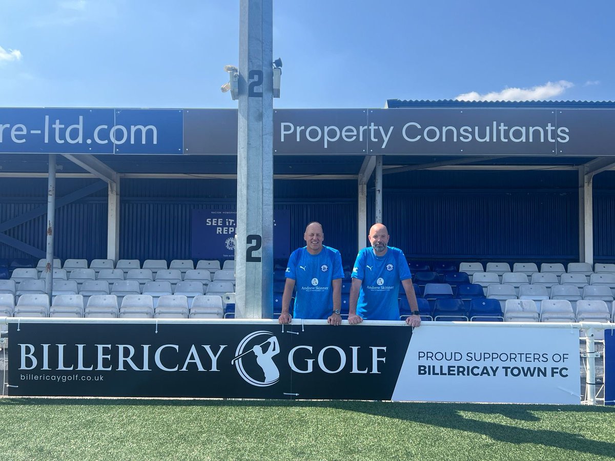 Over the next few weeks we will be showcasing a number of our new and existing sponsors who mean so much to us. In no particular order, first up is <a href="/billericaygolf/">Billericay Golf Limited</a>. Thanks Steve and Kev, great to see you both today.