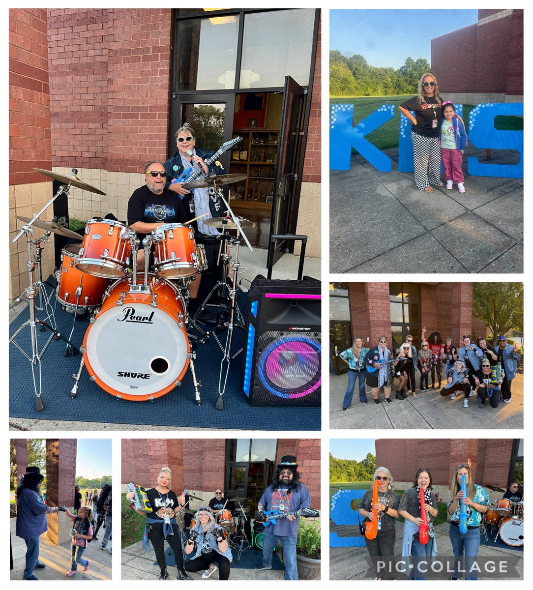 Kittrell Elementary had a rockstar first day back! 🤘🎸 The students were incredible and the energy was electric. It's going to be an amazing year! 💙