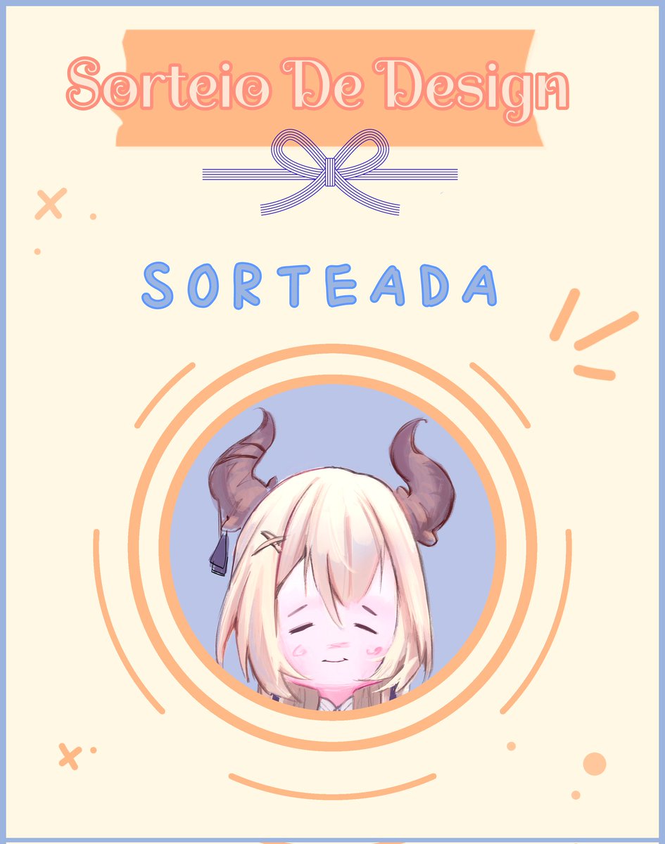 ✧⁠*🍀Resultado do Sorteio🍀*✧
 ￣￣￣￣￣￣￣￣￣￣￣￣￣￣PARABÉNS ✨
<a href="/aMeizoca/">Meivis</a> você foi sorteada!!
  • ✧￣￣￣￣￣￣￣￣￣￣✧ •
Muito obrigado a todos que participaram, fico muito feliz que vocês gostam dos meus designs 💙

Adorei conhecer novos rostos!
Fiquem por aqui💠