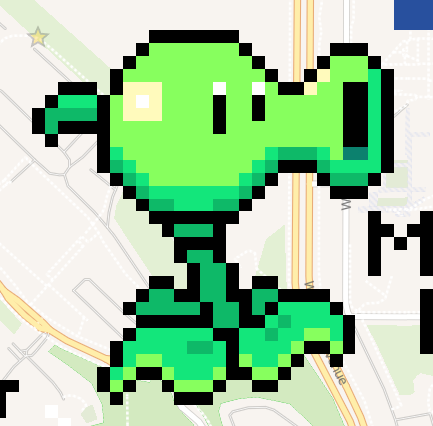 I remade the retro peashooter. #pvz