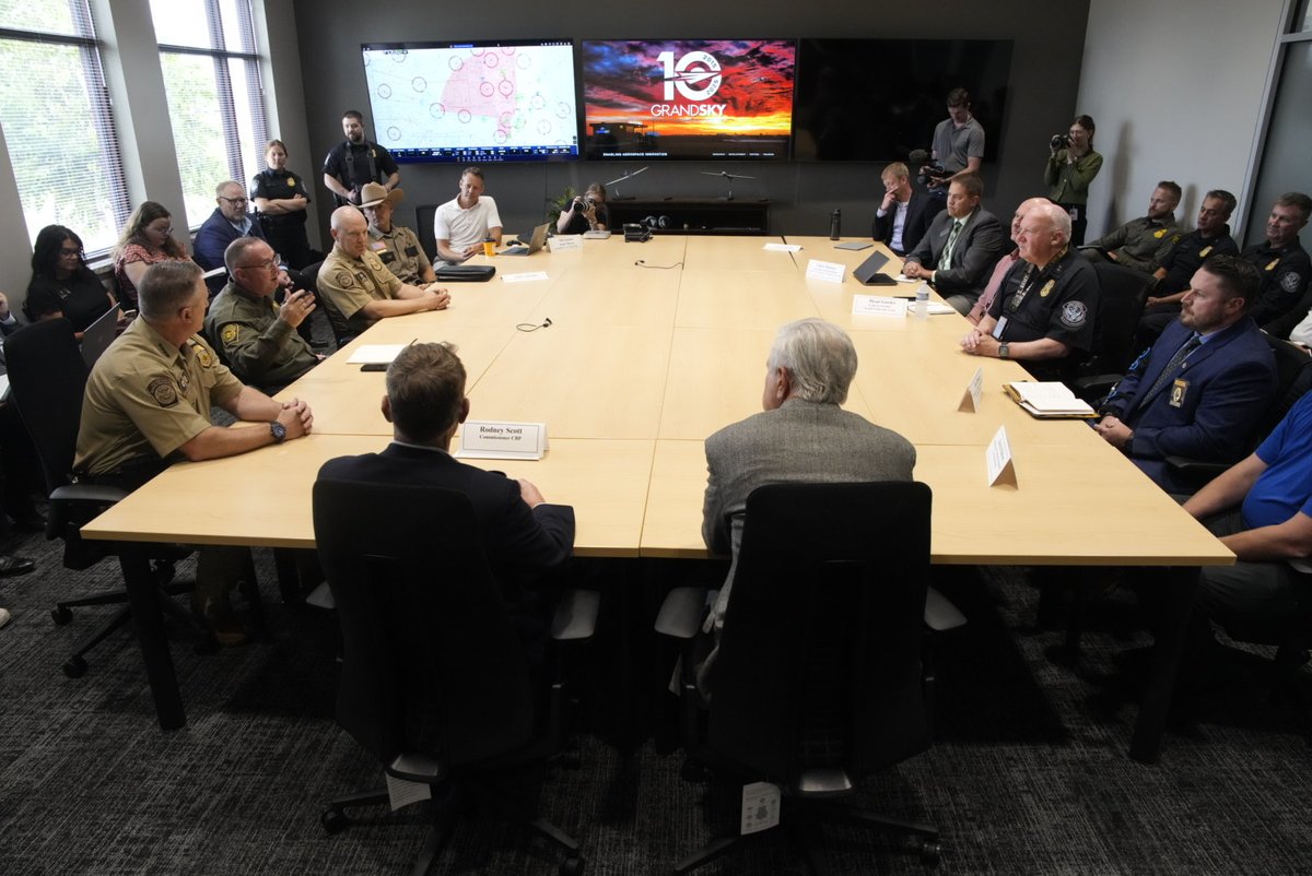 CBP Commissioner (@cbpcommissioner) on Twitter photo Today, I met with the CBP team here in Grand Forks to see how the One Big Beautiful Bill Act will enhance aerial border security along our Northern border. Thank you, <a href="/SenJohnHoeven/">Senator John Hoeven</a>, for hosting me in your wonderful state of North Dakota! Today, I met with the CBP team here in Grand Forks to see how the One Big Beautiful Bill Act will enhance aerial border security along our Northern border. Thank you, <a href="/SenJohnHoeven/">Senator John Hoeven</a>, for hosting me in your wonderful state of North Dakota!