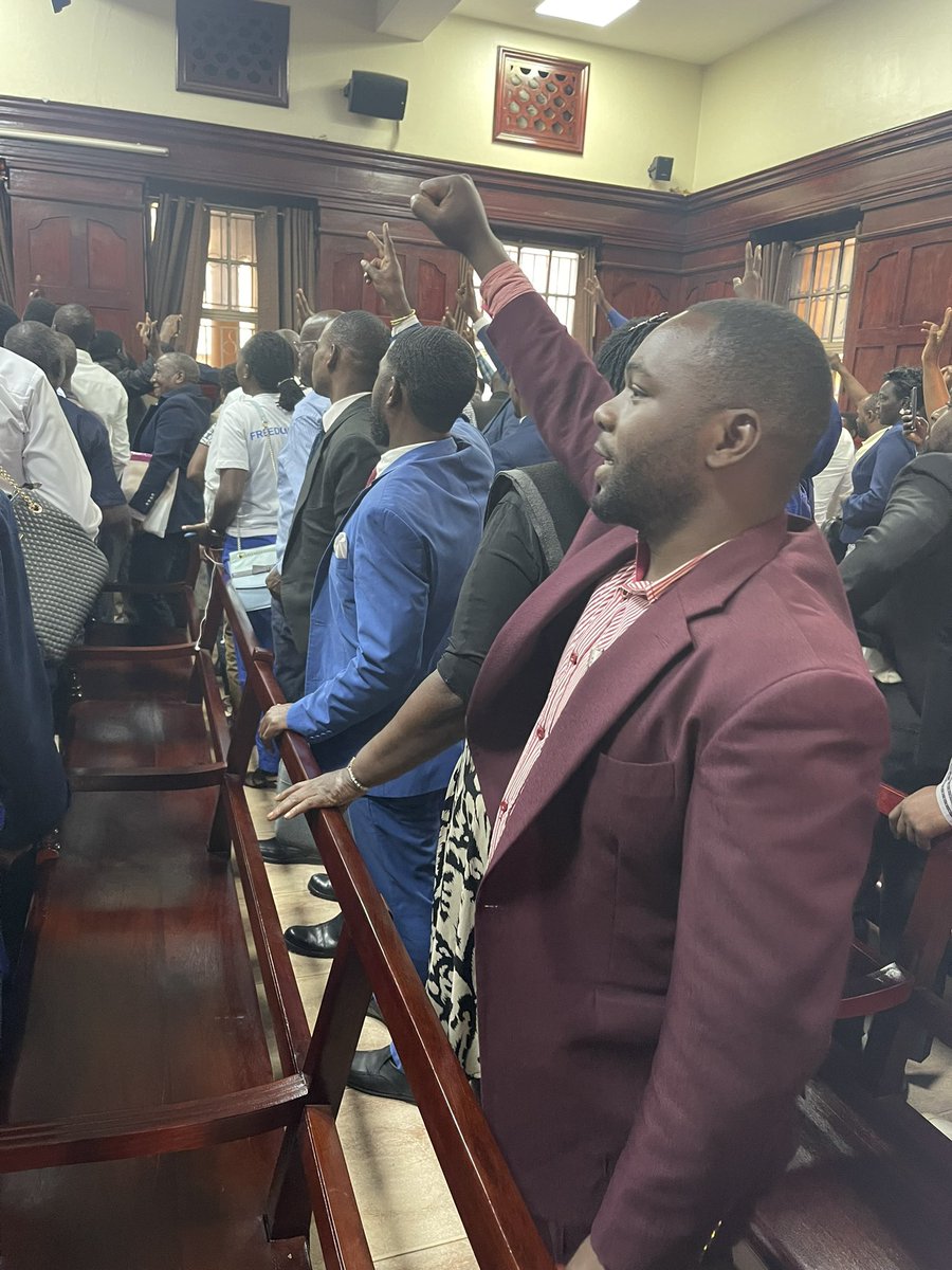 LiberationMo_Ug's tweet photo. On Wednesday, 6th August 2025, we were at the High Court of Uganda in solidarity with our freedom fighters, Dr. Kizza Besigye and Obedi Lutale, during the hearing of their bail application.
Our presence was not just about the courtroom it was a loud and clear
#JusticeforAll https://t.co/tVni0RRcPs