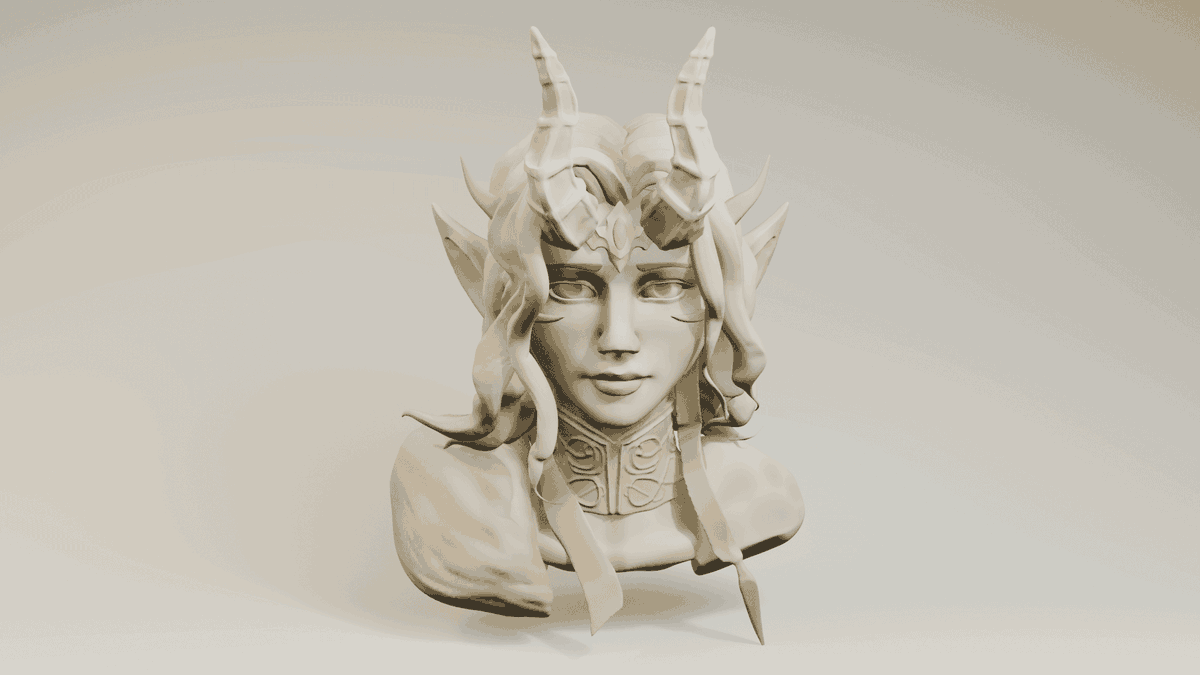 SIDEF_'s tweet photo. Sclupt Character MH Wilds
A quick render, a one-day sculpt and a polypaint with simple details.
#3dart  #zbrush #blender https://t.co/3KUe8z23Jt