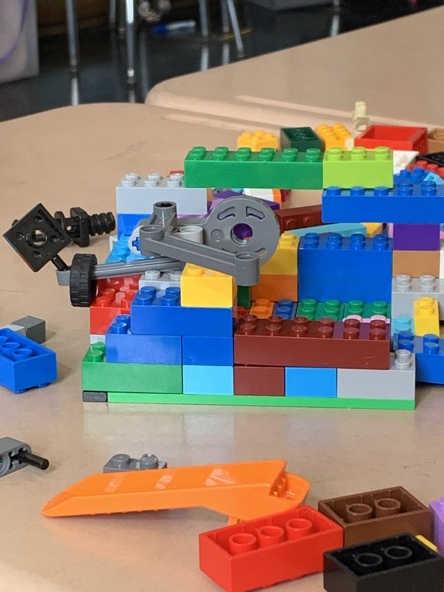 A creative start to the day at PS 188 as we observed a 2nd grader busy building a full restaurant out of Legos this morning. Love seeing imagination in action!