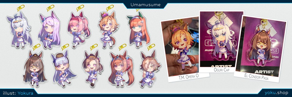 uma uma uma
Getting a restock of these charms soon! If you want your uma, make sure to get one so I know how many extras to stock!