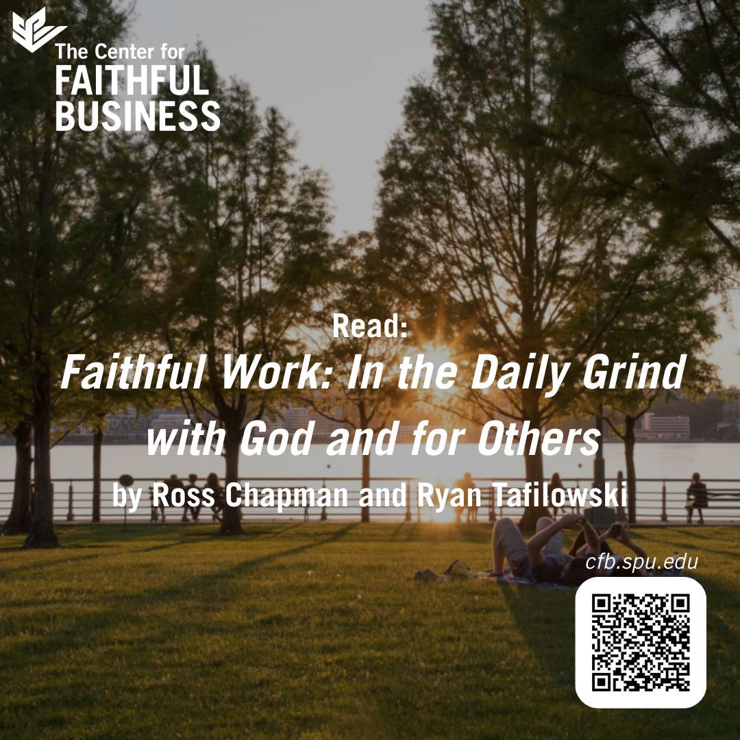 New blog post alert! Read Faithful Work: In the Daily Grind with God and for Others by Ross Chapman and Ryan Tafilowski as they discuss work and purpose on our website!