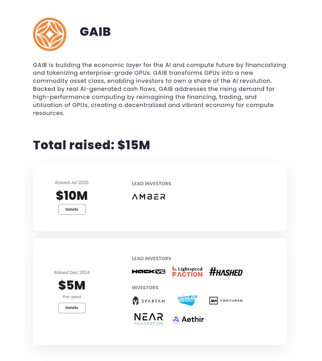 🪂 GAIB Creator Kickoff – 1-Week OAT! 🪂
💰 Raised: $15M | Rewards: $100K Pool | Cost: FREE

✅ How to Join:
1️⃣ Complete all social tasks
2️⃣ Claim OAT → app.galxe.com/quest/GAIB/GCv…
3️⃣ Done! 🎖

🎯 Join GAIB’s $100K bounty program – 7th to 13th Aug
