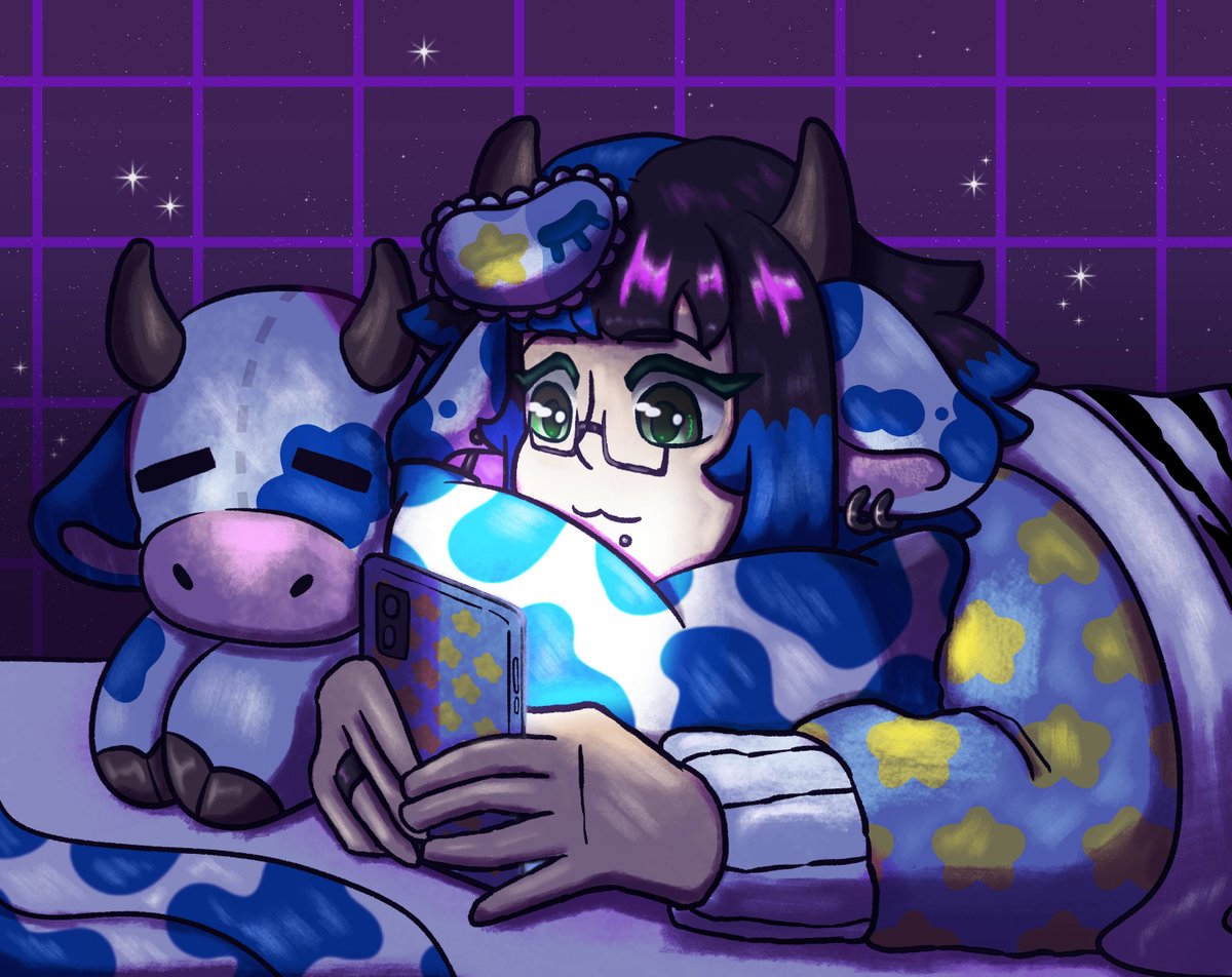 Show me your two sides! 💡🐮

🎨 <a href="/Annie_Tepes/">einnA #CQ9 H33-34 sun</a> (Left) &amp; <a href="/MooeBelle/">Belle🐮🛏️💤</a> (Right)