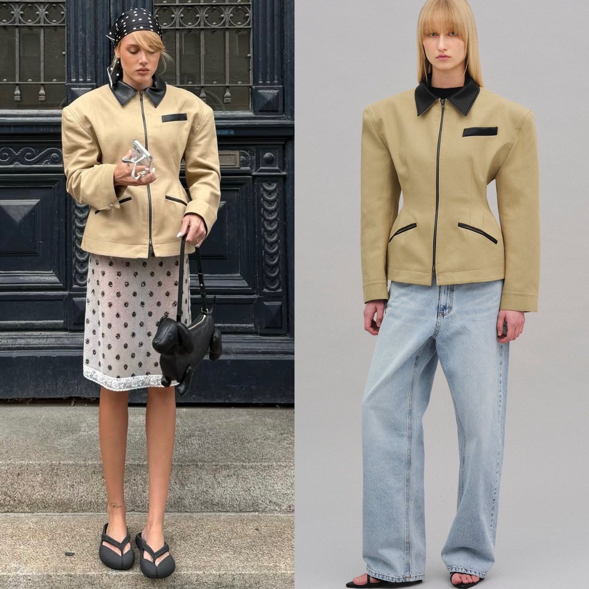 dequemeolook's tweet image. Malu Borges de SourceUnknown para o desfile da Opera Sports, durante a Copenhagen Fashion Week. #MaluBorges #SourceUnknown #CPHFW 📸 Divulgação