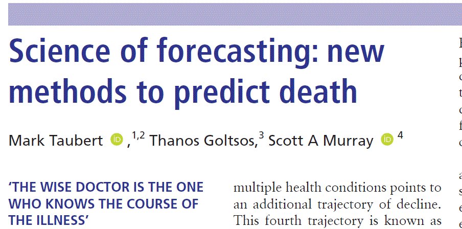scott murray (@scottamurrayed) on Twitter photo doi.org/10.1136/spcare… Maybe we can learn from weather or economic forecasting? <a href="/ProfMarkTaubert/">Prof. Mark Taubert</a> <a href="/BMJ_SPCare/">BMJ SPCare</a> <a href="/apmreports/">APM Reports</a> <a href="/bmj_latest/">The BMJ</a> <a href="/drol007/">Ollie Minton</a> <a href="/doctor_oxford/">Dr Rachel Clarke</a> <a href="/BBCPolitics/">BBC Politics</a> <a href="/EdinUniUsher/">Usher Institute</a> <a href="/EdinburghUni/">The University of Edinburgh</a> <a href="/Maherjane/">Jane Maher💙also on Bluesky</a> Or is the uncertainty wired in to dying? doi.org/10.1136/spcare… Maybe we can learn from weather or economic forecasting? <a href="/ProfMarkTaubert/">Prof. Mark Taubert</a> <a href="/BMJ_SPCare/">BMJ SPCare</a> <a href="/apmreports/">APM Reports</a> <a href="/bmj_latest/">The BMJ</a> <a href="/drol007/">Ollie Minton</a> <a href="/doctor_oxford/">Dr Rachel Clarke</a> <a href="/BBCPolitics/">BBC Politics</a> <a href="/EdinUniUsher/">Usher Institute</a> <a href="/EdinburghUni/">The University of Edinburgh</a> <a href="/Maherjane/">Jane Maher💙also on Bluesky</a> Or is the uncertainty wired in to dying?