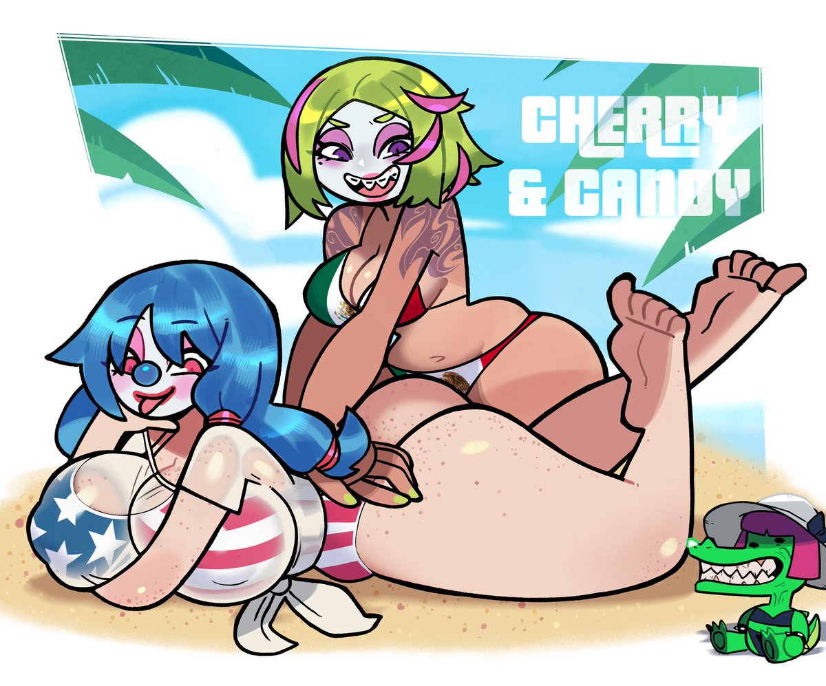 Cherry THEE clown commission closed TIRED tweet media