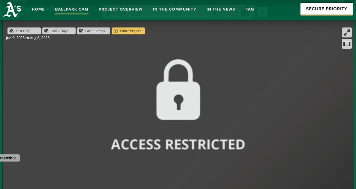 So how come ya turned off your cameras??