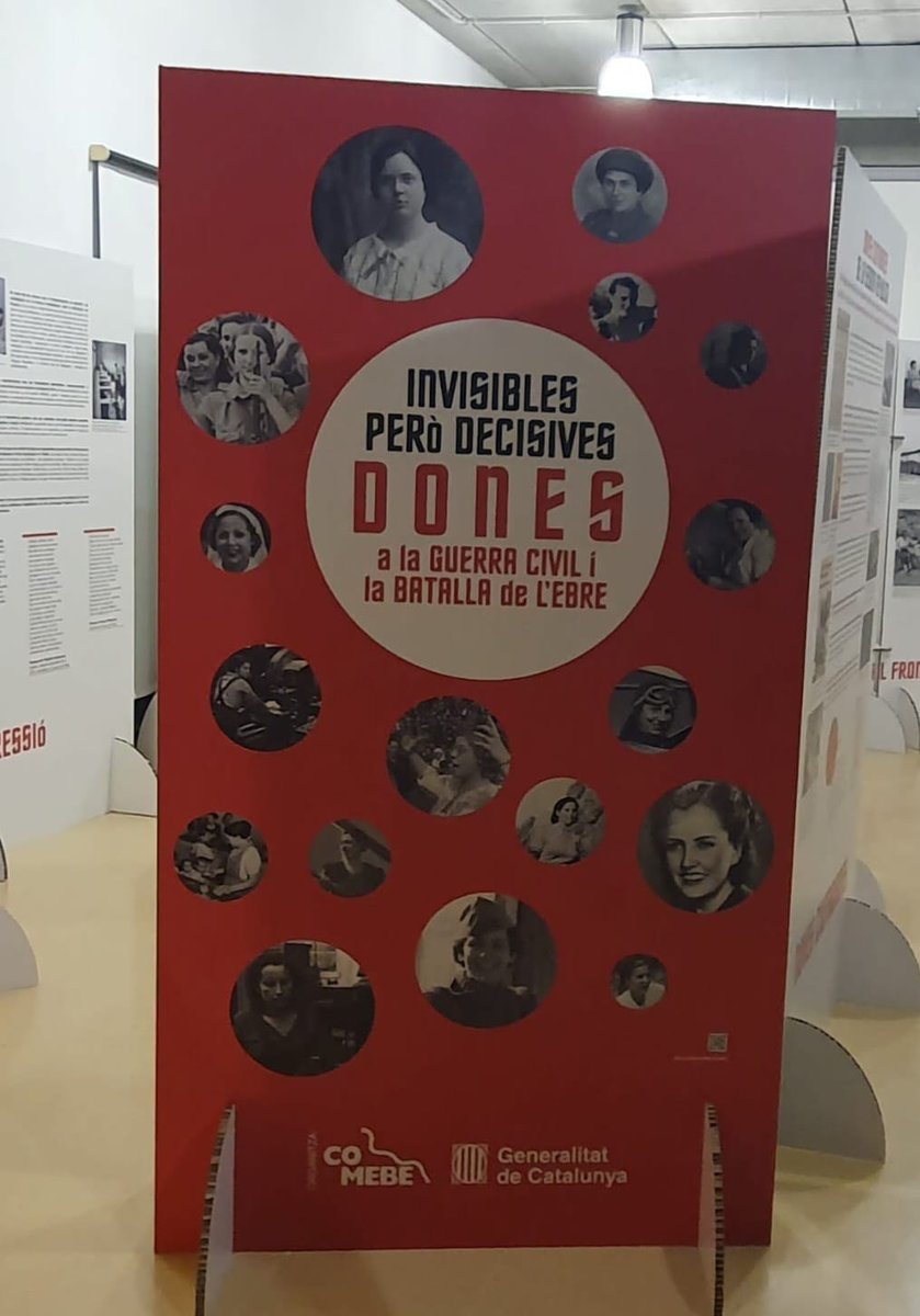 #Taldiacomavui de 1939 la mestra i sindicalista Virgínia Amposta Amposta és assassinada al Camp de la Bota. 

Nascuda a Pinell de Brai, és una de les referents de l'expo "Invisibles però decisives. Dones a la Guerra Civil i la Batalla de l'Ebre", mostra que continua itinerant.