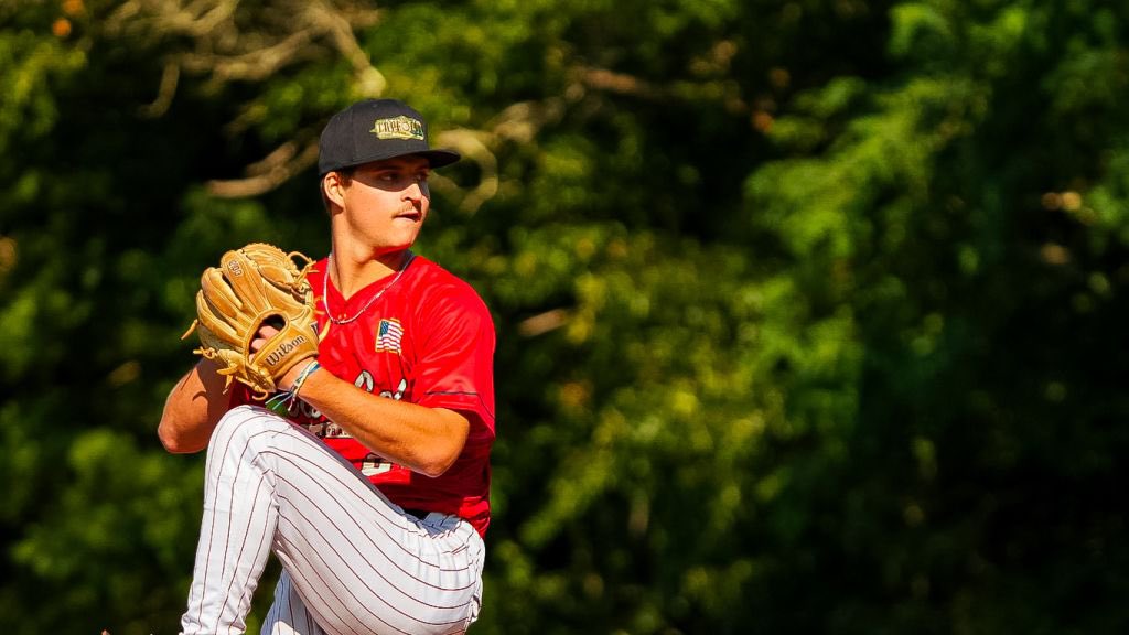 Conner Smith (@connersmith04) on Twitter photo Nick Wimberly (<a href="/FAUBaseball/">Florida Atlantic Baseball</a>) gets the Game 1 start for Cotuit against Bourne.
The RHP made his first appearance last week, tossing five shutout innings with four K’s. Nick Wimberly (<a href="/FAUBaseball/">Florida Atlantic Baseball</a>) gets the Game 1 start for Cotuit against Bourne.
The RHP made his first appearance last week, tossing five shutout innings with four K’s.