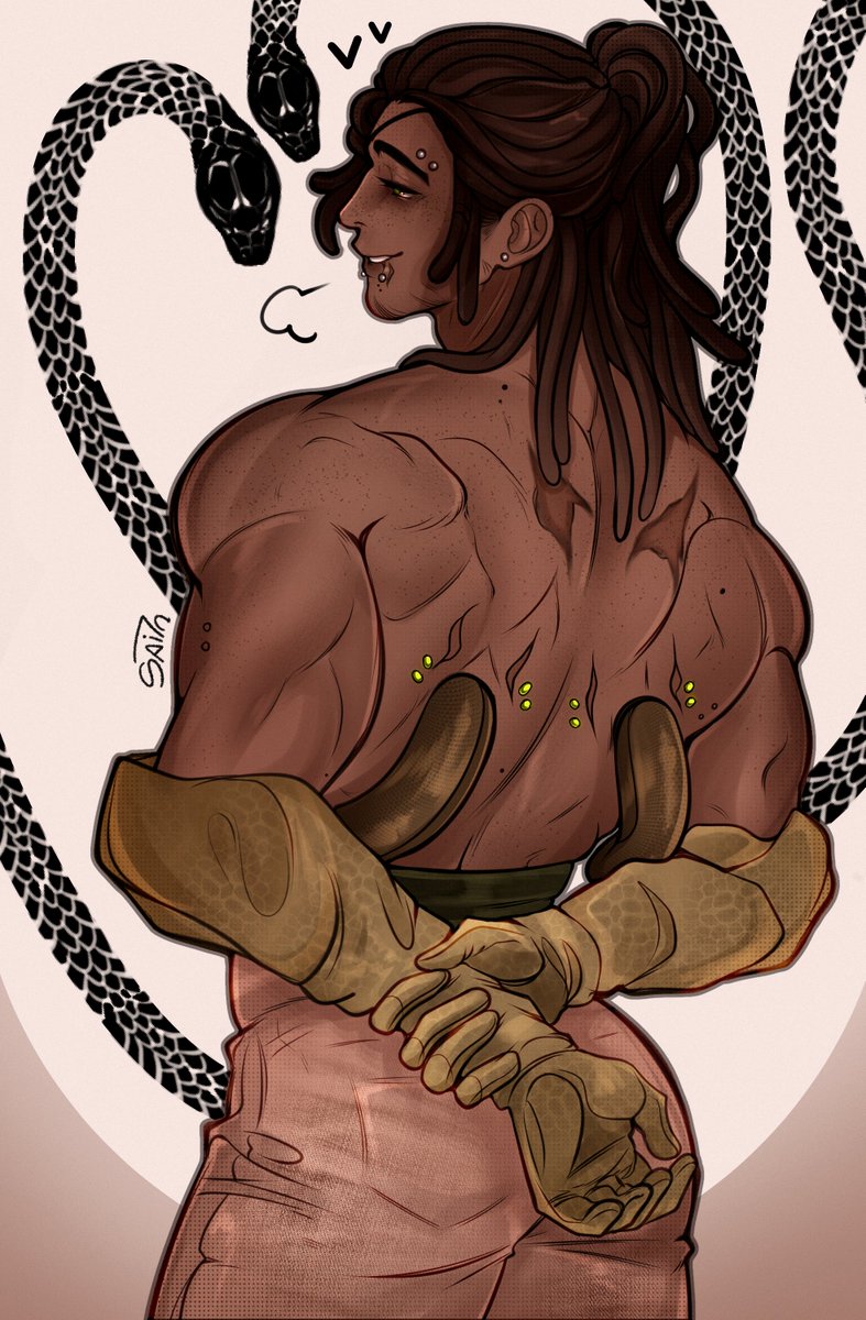 I love big men-- oh, I mean, I love big men-- oh, I mean Lavos 👀
Lavos huge back 👀👀
I love Lavos 💪
#Warframe #Warframefanart #tennocreate