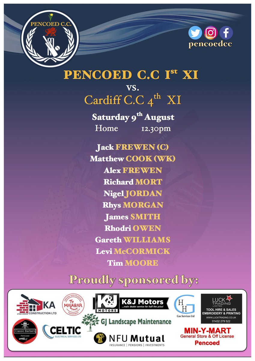 Pencoed C.C tweet media