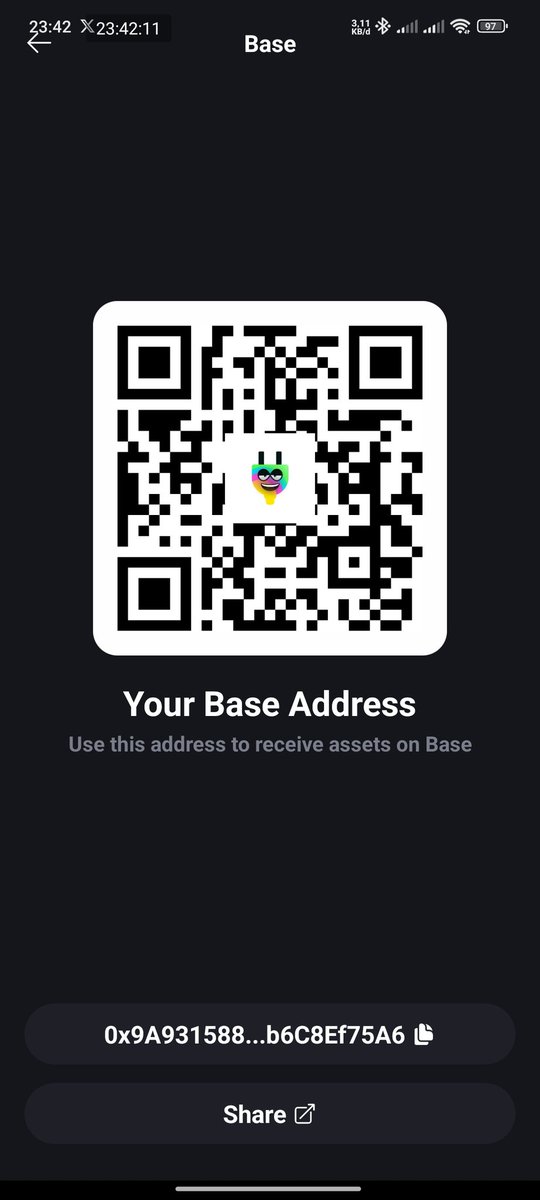 JamanKuna's tweet photo. @plug_wallet @OneSecBridge @arbitrum @base @bobdotfun done

0x9A931588972Bf27C266361d32f182Db6C8Ef75A6 https://t.co/PMTdpHH8Yy