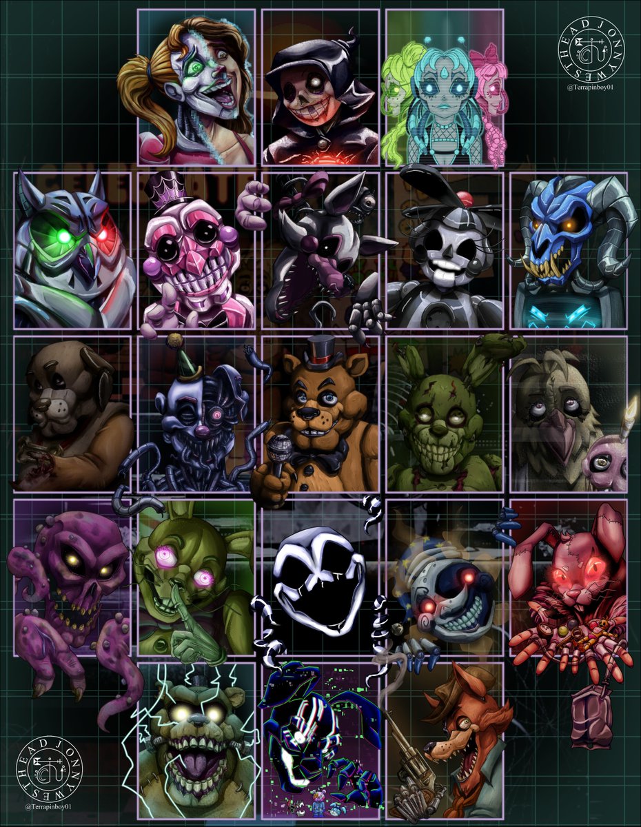 Happy 11 years to Mr. Freddy Fazbear and his dog!