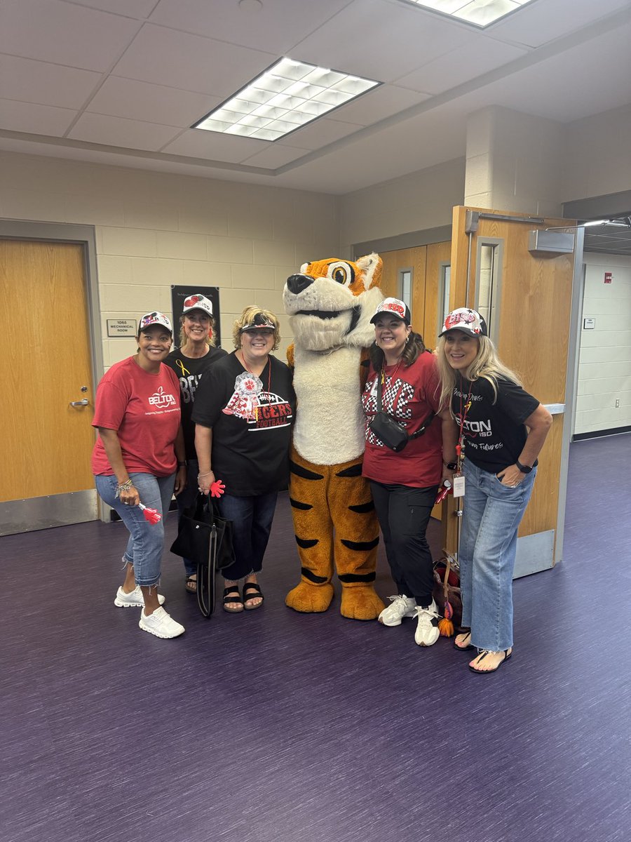 Game on, BISD! Convocation was so fun. Hats off to the Pirtle Dance Team! ⁦<a href="/BeltonISD/">BeltonISD</a>⁩