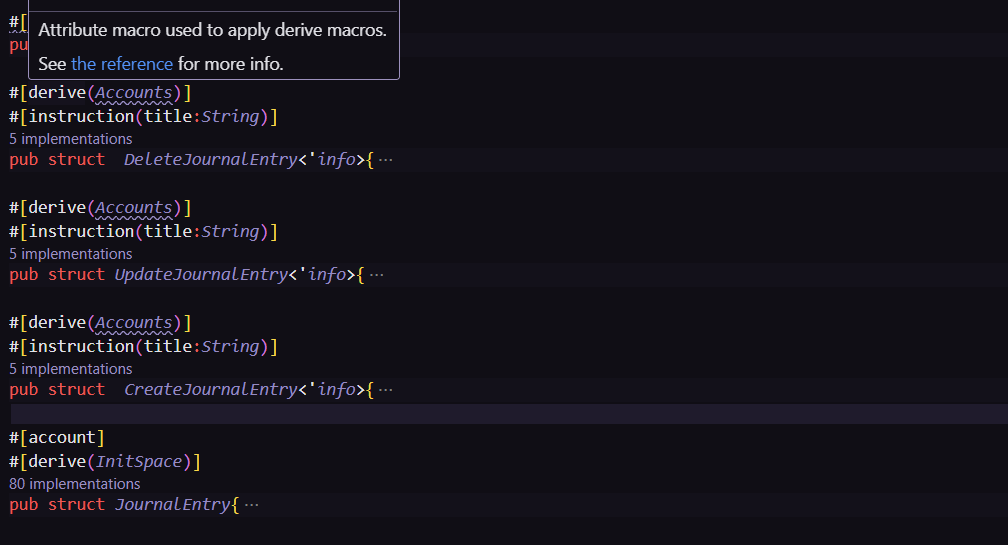 baxi_daksh's tweet photo. Day 4 on Solana: Building a CRUD app. I'm starting to think Web3 CRUD is easier than Web2. No database to manage, no backend server to babysit —just one smart contract doing all the work. My Web2 self is in shambles. 😂 #SolanaDev #Web2vsWeb3 #CRUD #RUST https://t.co/pSs84wtOqF