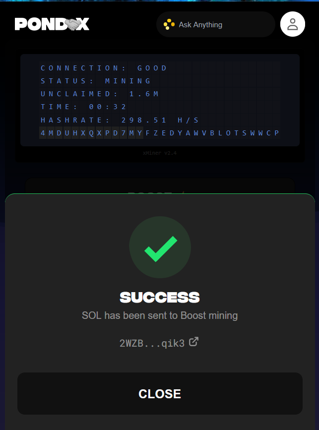 GuillermoDiazGr's tweet photo. Boosting your miner today?
Buddy, with this market heat, that’s not just a good idea — that’s strapping a rocket to your $wPOND dreams and lighting the fuse. 🚀🔥 NFA...
#Pond0x #wPOND #PNDC #BubbleSeason https://t.co/HD06LzEd02