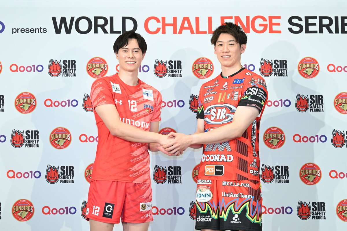 日欧の王者が激突!!／ 日本代表のスター対決！ サントリー髙橋藍と