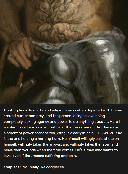 Zoom and discussion about the inspiration and context behind the piece, as per usual ⚔️