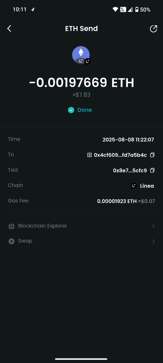 sohab9064's tweet photo. 🚨 My wallet was hacked on the Linea chain.
I deposited funds, and within seconds, they were automatically drained to a scammer's wallet.
Please help me trace, report, and flag this wallet🙏

👇 Full details:
🧾 My wallet: 0x74497915150dDEb9Dc7EB19e0a9271f4632a1ae6 https://t.co/mZ5c3uH2Jg