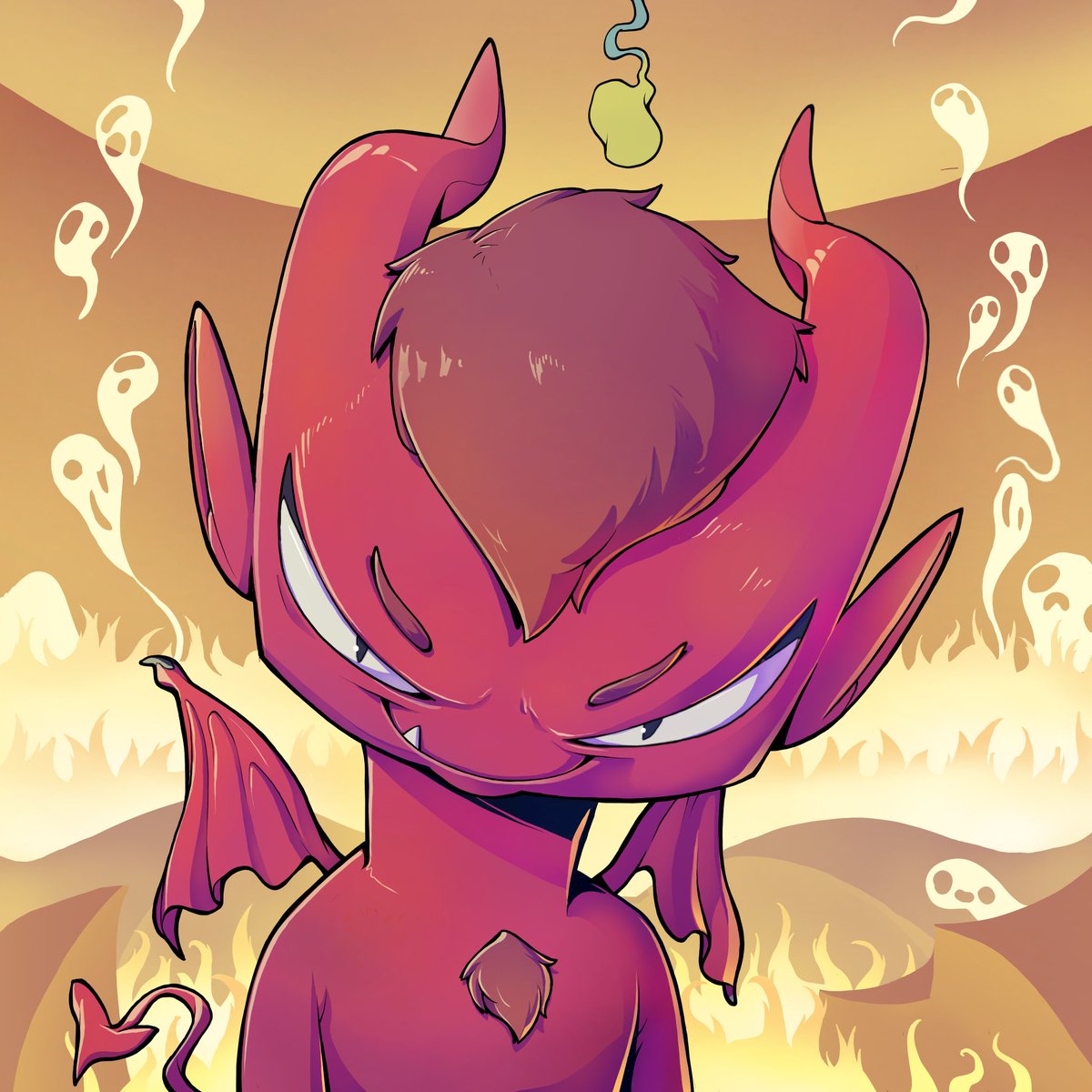 Pearly (@pearlyrex) on Twitter photo This mischievous devil is stationed at the Malebolge, where ruggers are damned.
1/1 for <a href="/CaveCreativeNFT/">Cave Creative</a> This mischievous devil is stationed at the Malebolge, where ruggers are damned.
1/1 for <a href="/CaveCreativeNFT/">Cave Creative</a>