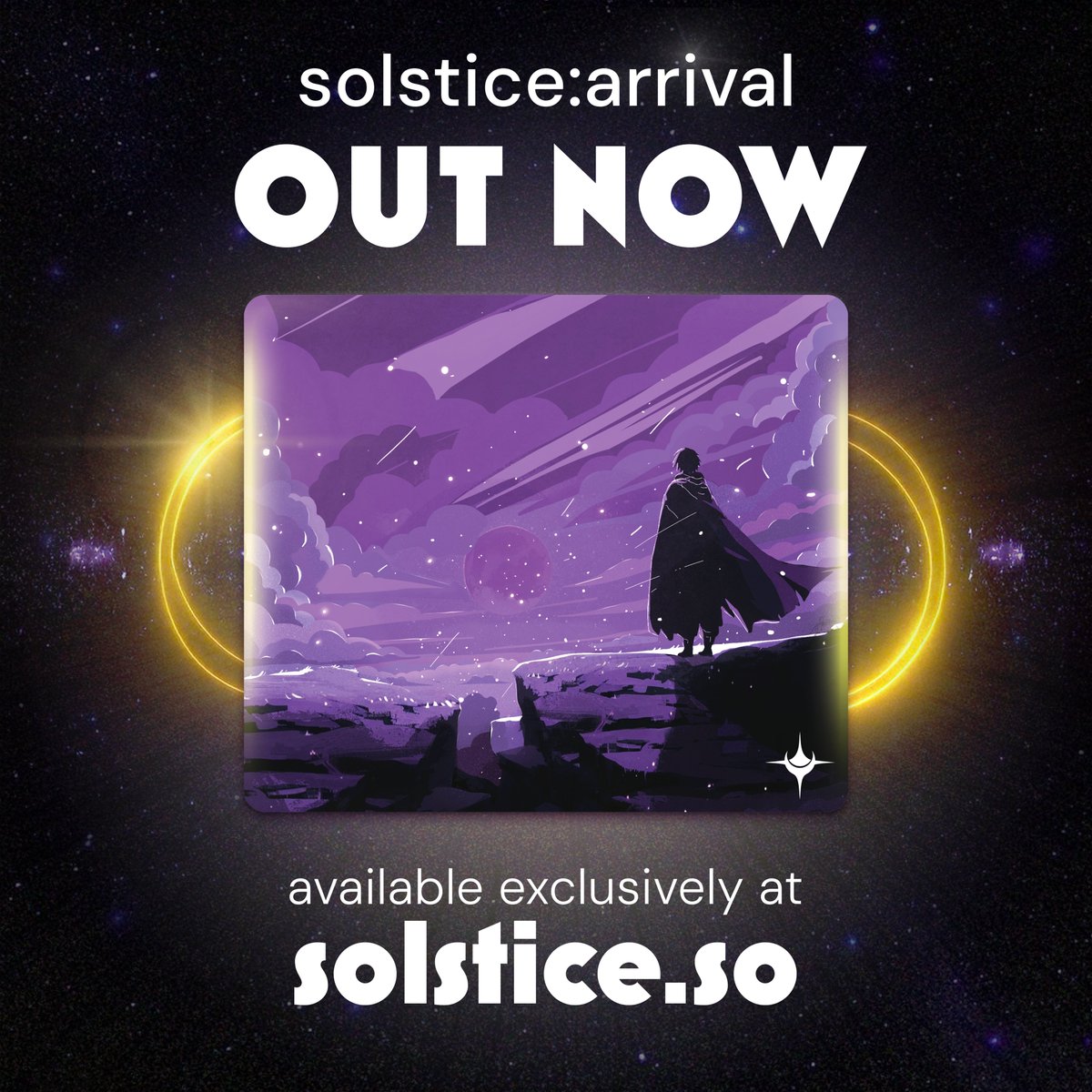 500 Exist. None Will Return.

Solstice: Arrival is now live!