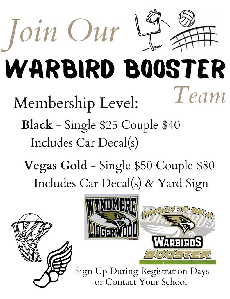 Order your Homecoming tee! And if you join the Warbird Booster Club, you can also buy a Booster Tee!! Use link  to order &amp; pay at the LPS office.
docs.google.com/forms/d/e/1FAI…