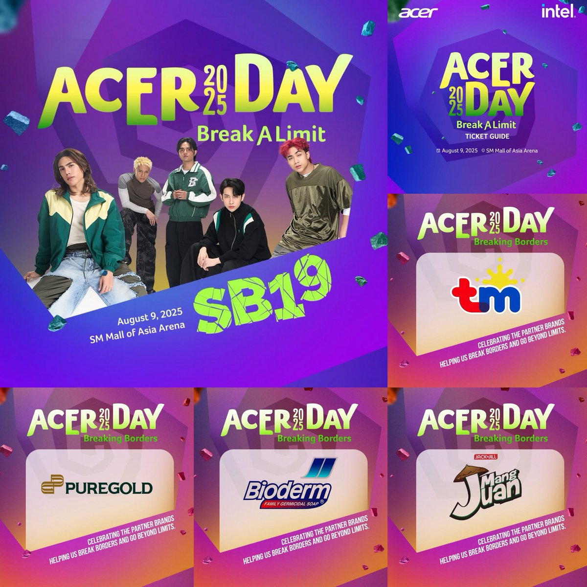 Athena 🍎 (@athena_ot5) on Twitter photo Nakaka-proud maging A’TIN, diba? 🥹 Ninangs and Ninongs of SB19 showing full support bilang brand partners for Acer Day! 💚 Wowww! Sama-sama talaga palagi. Nakakatuwang makita. 🙌
MAHALIMA LIMIT BREAKERS
<a href="/SB19Official/">SB19 Official</a> #SB19 Nakaka-proud maging A’TIN, diba? 🥹 Ninangs and Ninongs of SB19 showing full support bilang brand partners for Acer Day! 💚 Wowww! Sama-sama talaga palagi. Nakakatuwang makita. 🙌
MAHALIMA LIMIT BREAKERS
<a href="/SB19Official/">SB19 Official</a> #SB19