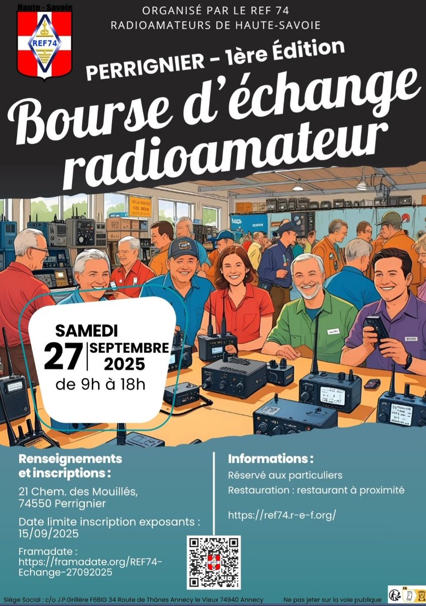 #radioamateur #hamradio <a href="/ref_info/">REF</a> <a href="/fnrasec/">FNRASEC Sécurité Civile</a> <a href="/FR_EMCOM_actu/">FR-Emcom actu ex FNRASEC</a>