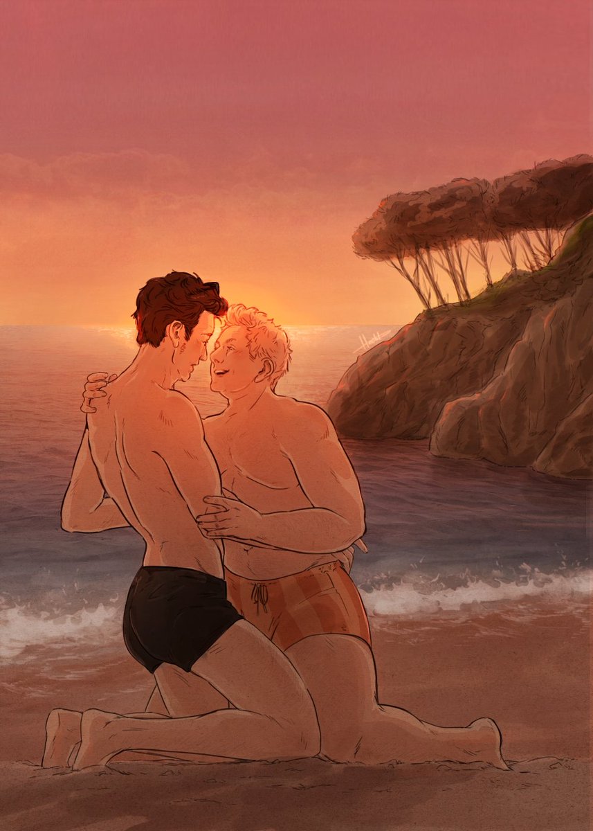 ✨🌊 GOOD OMENS × MAMMA MIA 🌊✨ [Lay all your love on me]

Sharing both vers bc took me 4h each~

"I still don't know what you've done with me, a grown-up angel should never ✨ fall ✨ so easily"
#goodomensfanart  #ineffablehusbandsfanart #goodomens #ineffablehusbands #azicrow