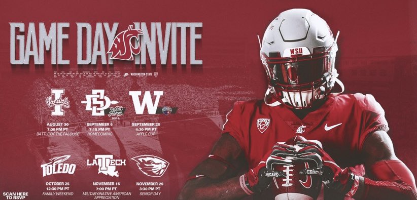 Jake Sneed 6โ6 TE (@jakesneed2027) on Twitter photo Thanks for the Game Day invite!! <a href="/WSUCougarFB/">Washington State Football</a>
#GoCougs ๐ดโช๏ธ
<a href="/WazzuRogers/">Jimmy Rogers</a> <a href="/CoachCRMeyers/">Chris Meyers</a> <a href="/dfreund7/">Danny Freund</a> <a href="/RickyCiccone/">Ricky Ciccone</a> <a href="/CoachACalcutta/">Anthony Calcutta</a> Thanks for the Game Day invite!! <a href="/WSUCougarFB/">Washington State Football</a>
#GoCougs ๐ดโช๏ธ
<a href="/WazzuRogers/">Jimmy Rogers</a> <a href="/CoachCRMeyers/">Chris Meyers</a> <a href="/dfreund7/">Danny Freund</a> <a href="/RickyCiccone/">Ricky Ciccone</a> <a href="/CoachACalcutta/">Anthony Calcutta</a>