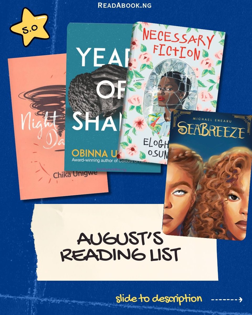 Looking for sweet Nigerian books to read this weekend? 

Run to our IG to read the blurbs and DM us to get your copy! : instagram.com/p/DNGbY1hIqUJ/…