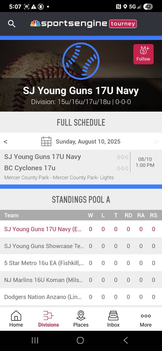 Vinny Milillo (@vincentmilillo7) on Twitter photo Hereโs my schedule for this weekend in Mercer County, NJ
2026 INF
<a href="/easternbasebal1/">Eastern Baseball Alumni Page</a> <a href="/SJYoungGuns_/">SJ Young Guns</a> Hereโs my schedule for this weekend in Mercer County, NJ
2026 INF
<a href="/easternbasebal1/">Eastern Baseball Alumni Page</a> <a href="/SJYoungGuns_/">SJ Young Guns</a>