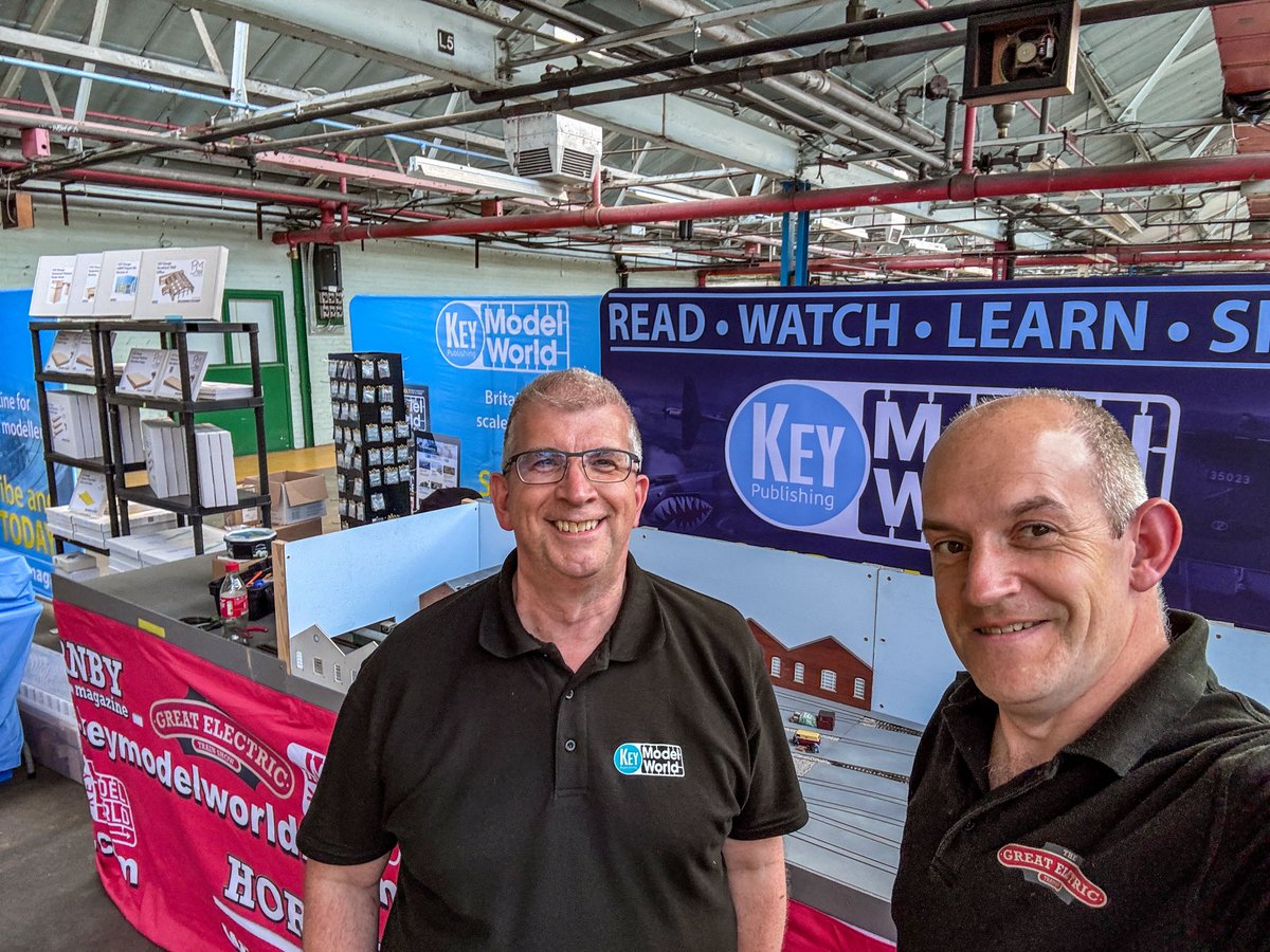 Hornbymag's tweet photo. We're all set up and ready for the Hornby One:One Collection Open Weekend in Margate taking place this Saturday and Sunday. Check out full details here: https://t.co/oNjnVsQSgm
#hornby #modelrailways #openweekend https://t.co/sFP5pgxWOx