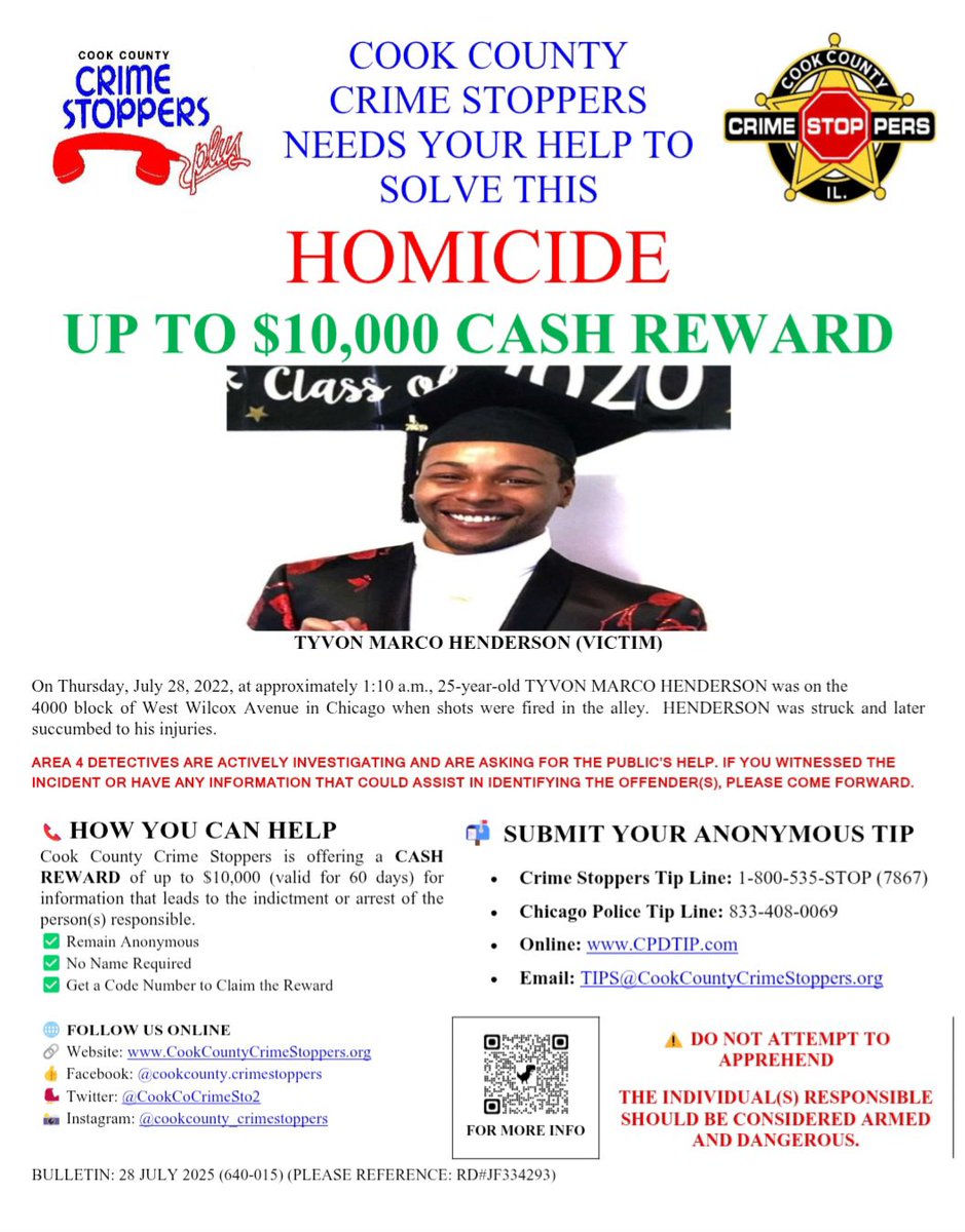 Tom Ahern (@tahern_) on Twitter photo REWARD <a href="/CookCoCrimeSto2/">CookCounty CrimeStoppers</a> <a href="/Area4Detectives/">Chicago Police Area 4 Detective Division</a> CPDTIP.COM #ChicagoPolice REWARD <a href="/CookCoCrimeSto2/">CookCounty CrimeStoppers</a> <a href="/Area4Detectives/">Chicago Police Area 4 Detective Division</a> CPDTIP.COM #ChicagoPolice
