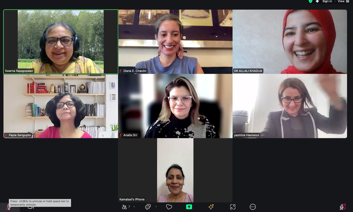 RC07dotIPSA (@ipsarc07) on Twitter photo 🚩RC07 New Board's first meeting!
Chair <a href="/swarraj/">Swarna Rajagopalan</a> Vice-chair @Papiasengupta3
Board members:
<a href="/allali_kha2931/">allali khadija</a>
<a href="/Hasnaoui33/">Dr.Yasmine Hasnaoui</a>
<a href="/Diana_E_Chacon/">Diana E. Chacon</a>
<a href="/AnaliaOrr1/">Analía Orr</a>
Kamalaxi Tadasad 🚩RC07 New Board's first meeting!
Chair <a href="/swarraj/">Swarna Rajagopalan</a> Vice-chair @Papiasengupta3
Board members:
<a href="/allali_kha2931/">allali khadija</a>
<a href="/Hasnaoui33/">Dr.Yasmine Hasnaoui</a>
<a href="/Diana_E_Chacon/">Diana E. Chacon</a>
<a href="/AnaliaOrr1/">Analía Orr</a>
Kamalaxi Tadasad