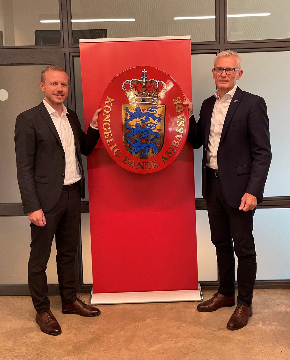OneNationRadio3's tweet photo. 🇩🇰🇷🇼 Big news! Denmark has officially opened its Embassy in Rwanda!
As of August 1, 2025, the Danish Project Office in Kigali has been upgraded to a full Embassy a major step forward in strengthening Denmark–Rwanda relations.#OneNationRadio @DKAmbRwanda https://t.co/kyCyMkK9I1