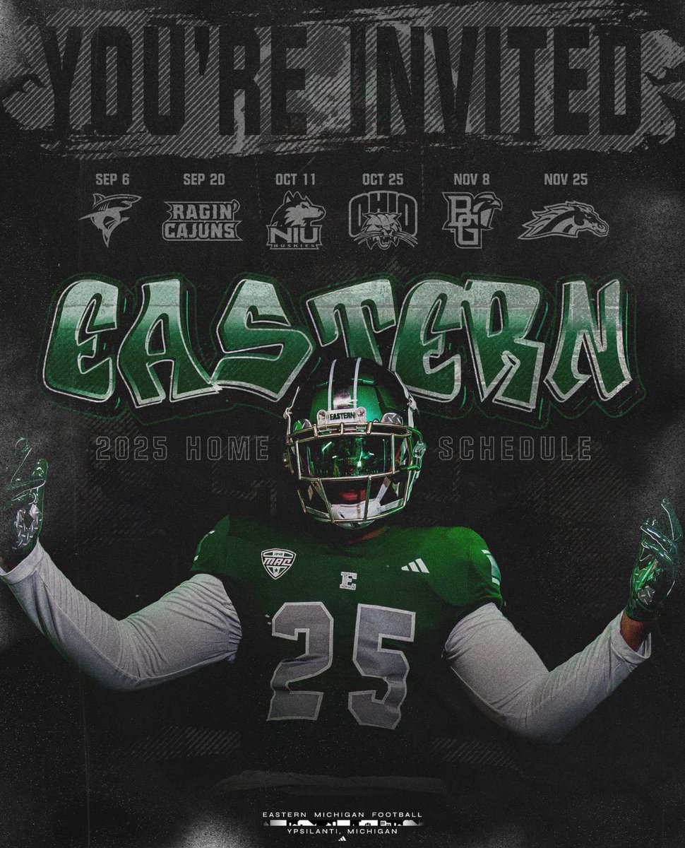 Murtadha Allabbah 6’7 340 OT ‘27 (@mallabbah65) on Twitter photo Honored to announce i’ll be at <a href="/EMUFB/">Eastern Michigan Football</a> September 6th, excited to be at their home opener this season! Thank you <a href="/TylerThedorff/">Tyler Thedorff</a> for the invite.
<a href="/CoachBHumbert/">Brock Humbert</a> <a href="/CoachMetkler/">Zach Metkler</a> <a href="/btroher14/">Bryce Troher</a> <a href="/reidphila06/">Reid Philabaum</a>
<a href="/AllenTrieu/">Allen Trieu</a> <a href="/Coach_Creighton/">Chris Creighton</a> <a href="/MIexposure/">Michigan exposure</a> Honored to announce i’ll be at <a href="/EMUFB/">Eastern Michigan Football</a> September 6th, excited to be at their home opener this season! Thank you <a href="/TylerThedorff/">Tyler Thedorff</a> for the invite.
<a href="/CoachBHumbert/">Brock Humbert</a> <a href="/CoachMetkler/">Zach Metkler</a> <a href="/btroher14/">Bryce Troher</a> <a href="/reidphila06/">Reid Philabaum</a>
<a href="/AllenTrieu/">Allen Trieu</a> <a href="/Coach_Creighton/">Chris Creighton</a> <a href="/MIexposure/">Michigan exposure</a>