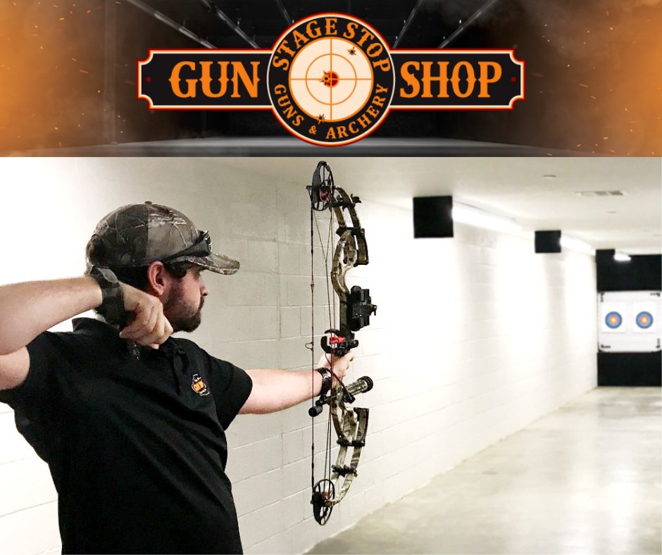 stagestopgun's tweet image. Step into our indoor archery range, featuring six lanes and a 20-yard shooting distance—perfect for beginners and experienced archers alike. We currently offer recurve bows for rent, with plans to expand our rental selection in the near future.

#StageStop #Gunshop #IndoorRange